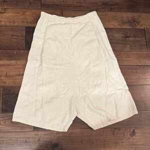 Monica Cordera Drop Crotch Raw Silk Pant